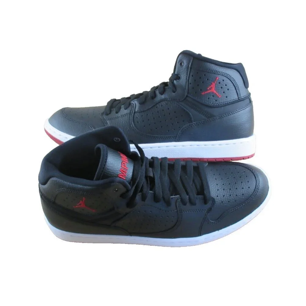 Men's Jordan Access Basketball Shoes Black Gym White Sizes NIB AR3762 001